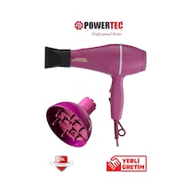 Powertec TR501 + Başlıklı 2500 W Profesyonel Saç Kurutma ve Fön Makinesi + Vigo