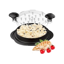 Tavuk Kıyma Makinesi, Fırça Ve Silikon Plakalı Tavuk Eti Kıyma Makinesi, Domuz Eti Ve Sığır Eti İçin Kırmızı Tavuk Kıyma Makinesi Siyah