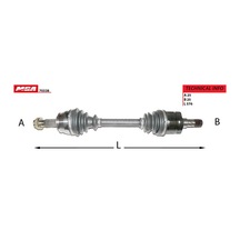 MGA 70338 AKS SOL CORSA D 06- 1.3 CDTI DTH