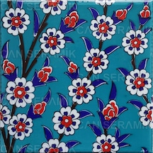 Can Seramik – 20x20 Cm. Cç-60t Kütahya Çini Karo 5' Li 1 Paket