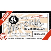 Viktoria Kumaş Boyası - Bej Açık