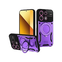 Xiaomi Redmi Note 13 4g Kılıf Joy Lens Standlı Kapak