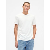 Gap V-frch Mını Logo Tee Beyaz