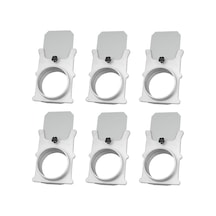 Tr 70135-p6v 10 Cm Alüminyum Patlama Kapısı, Toz Toplayıcı/vakum Bağlantıları İçin, 6 Pk