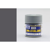 10 Ml. Medium Seagray Bs381c 637 Mr.color Serisi Maket Boyası, Mr.hobby C335 Standart
