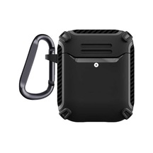 Kilifone - Airpods Uyumlu Airpods - Kılıf Airbag 26 Silikon Kılıf - Siyah