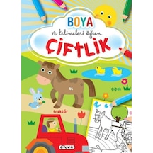 Boya Ve Kelimeleri Öğren - Çiftlik - Huvj-761727
