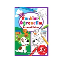 Renkleri Öğrenelim - Boyama Kitabım- İş Bankası Kültür Yayınları