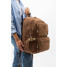 Baginn Kadın Sırt Çantası Hafif Kumaş Çok Cepli Kabin Boy Seyahat Çantası 43 30 Cm 001