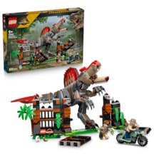 LEGO® Jurassic World Spinosaurus Dinozor Kaçışı 77982 - 9 Yaş Üzeri Çocuklar için Motosiklet İçeren Oyuncak Yapım Seti (820 Parça)