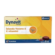 Dynavit Herbal Pastıl Izlanda Yosunu C Vitamini 16 Pastil