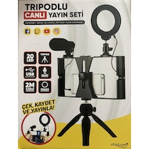 Starcom Pu-480 Tripod Canlı Yayın Seti
