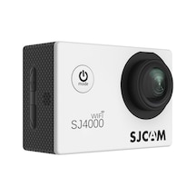 Sj4000 Wifi 4k Uhd 156 2 Geniş Ekran H.265 900mah Hareket Algılama 30 Metre Su Geçirmez Kılıflı Aksiyon Kamerası Gümüş Diğer
