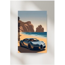 Bugatti 33x48 Poster Duvar Posteri  +   Çift Taraflı Bant