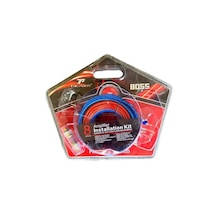 Oto Amfi Kablosu Set 8 Ga 5 Metre Boss Amfi Kablo Seti