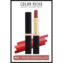 L'Oreal Paris Color Riche Intense Volume Matte Ruj 603 Wood Nonchalant