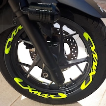Yamaha Xmax Fosforlu / Düz Renk Jant Şeridi