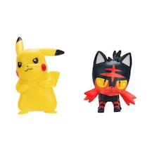 Pokemon Battle 2'li Figür Seti Pkw4073 - Pikacu Ve Litten Diğer