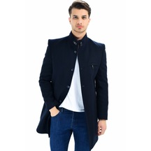 Plt8367 Dewberry Erkek Palto-lacivert Lacivert