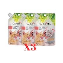 Garden Mix Tavuk Ve Karidesli Ezme Kedi Ödülü 80 Gr X 3 Adet