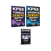 Peramila 2027 Kpss Türkçe + Matematik 9 Deneme 2 Li Set+ Anla Kazan Paragraf