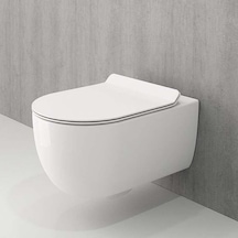 Bocchi 1416-001-0128 V-Tondo Rimless Asma Klozet Parlak Beyaz