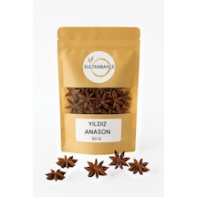 Sultanbahçe Yıldız Anason 50 Gr %100 Doğal, Kurutulmuş, Katkısız Baharat Ve Bitki Çayı
