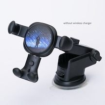 Joyhub Kablosuz Araç Şarj Cihazı, Vantuzlu Kontrol Paneli Teleskopik Braketi - Kablosuz Şarj Cihazı Olmadan Starry Sky Vantuzlu