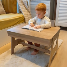 Mdf Çocuk Aktivite Masası Açılabilir Kapaklı 1 Masa + 1 Sandalye