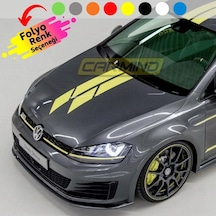 Vw Golf Gtı Dark Shine Ön Kaput Sticker