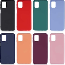 Samsung Galaxy M31S Kilif Içi Kadife Disi Mat Lansman Kapak 502983665