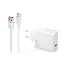Auris ARS-CH37 120W Usb To Type C Yüksek Hızlı Şarj Aleti Seti