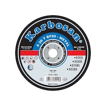 Karbosan 180 x 3 Metal Kesme Taşı 25 Adet
