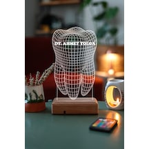Diş Doktorlarına Özel 3D Led Lamba