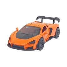 Çek Bırak Metal Arabalar 12 Cm - 36121c - Turuncu Lisinya