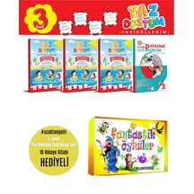 3. Sınıf Yaz Dostum Tatil Seti +fantastik Öyküler Hikaye Seti