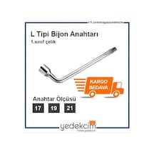 L Tip Pipo Bijon Anahtarı 17-19-21 1. Sınıf Çelik (544583603)