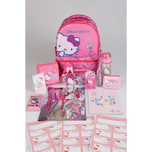 X Dekomus "candy Kitty Collection" Hello Kitty Lisanslı Kırtasiye Seti Ortopedik İlkokul Ve Kalem Çantası,matara,beslenme Kabı Seti Diğer