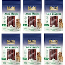 Nutri Canin Rawhide Kuzu Etli Köpek Ödülü 80 Gr. X 6 Adet