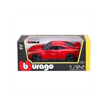 21082 Burago 1:24 Nissan Gt-r 2017 Model Araba