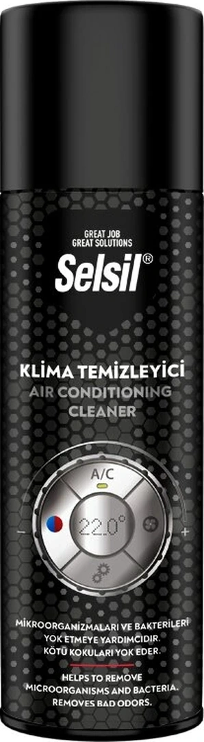 Selsil Klima Temizleyici Sprey 150ml Mikro Organizma - Bakteri - Kötü Koku Temizleyici