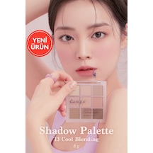 Dasique 3 Farklı Mat Dokuda Renk Seçenekleri Sunan Far Paleti Shadow Palette 13 Cool Blending 13 Cool Blending