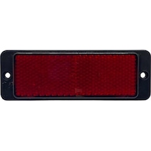 Dikdörtgen Reflektör Kırmızı Delikli 101 35 Mm