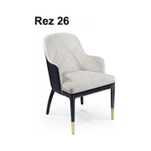 Rez 26 Modern Şık Ergonomik Dayanıklı Konforlu Ahşap Ayaklı Salon Yemek Sandalyesi Modeli Çok Renkli