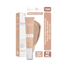 The Purest Solutions Yağlı ve Karma Ciltler İçin Matlaştırıcı BB Krem, SPF 50 + 40 ml – Orta/Koyu Ton