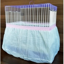 Bird Life Kuş Kafes Tülü 50 x 35 x 25 CM Pembe