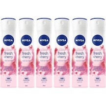 Fresh Cherry Kadın Deodorant 150 Ml Sprey 6 Adet
