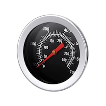 350 Derece Paslanmaz Çelik Barbekü Izgara Fırın Termometre Sıcaklık Ölçer