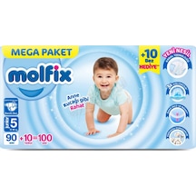 4 Adet Molfix Mega Paket Junior 100'lü