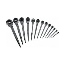 Kazıklı Lokma Cırcır Anahtar Çift Ölçü 19x24Mm N11.29757